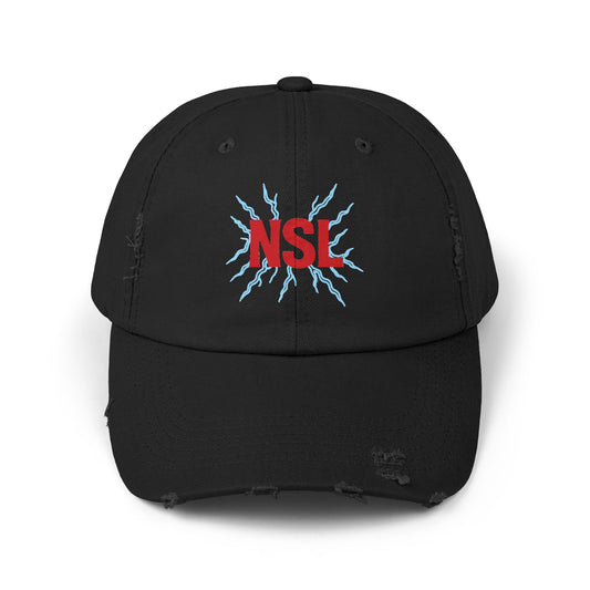 NSL Distressed Voltage Hat – Red Strike Edition