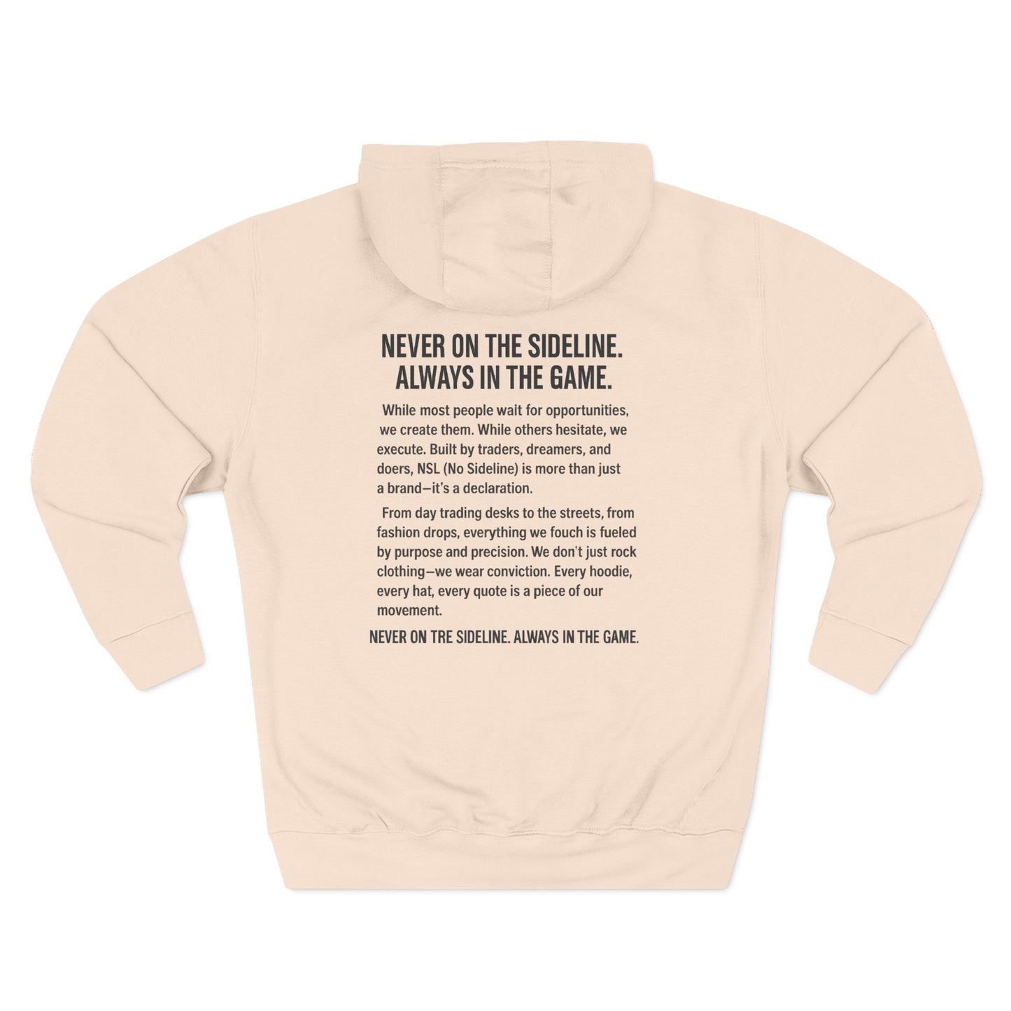 NSL Core Emblem Hoodie – Blackout Edition